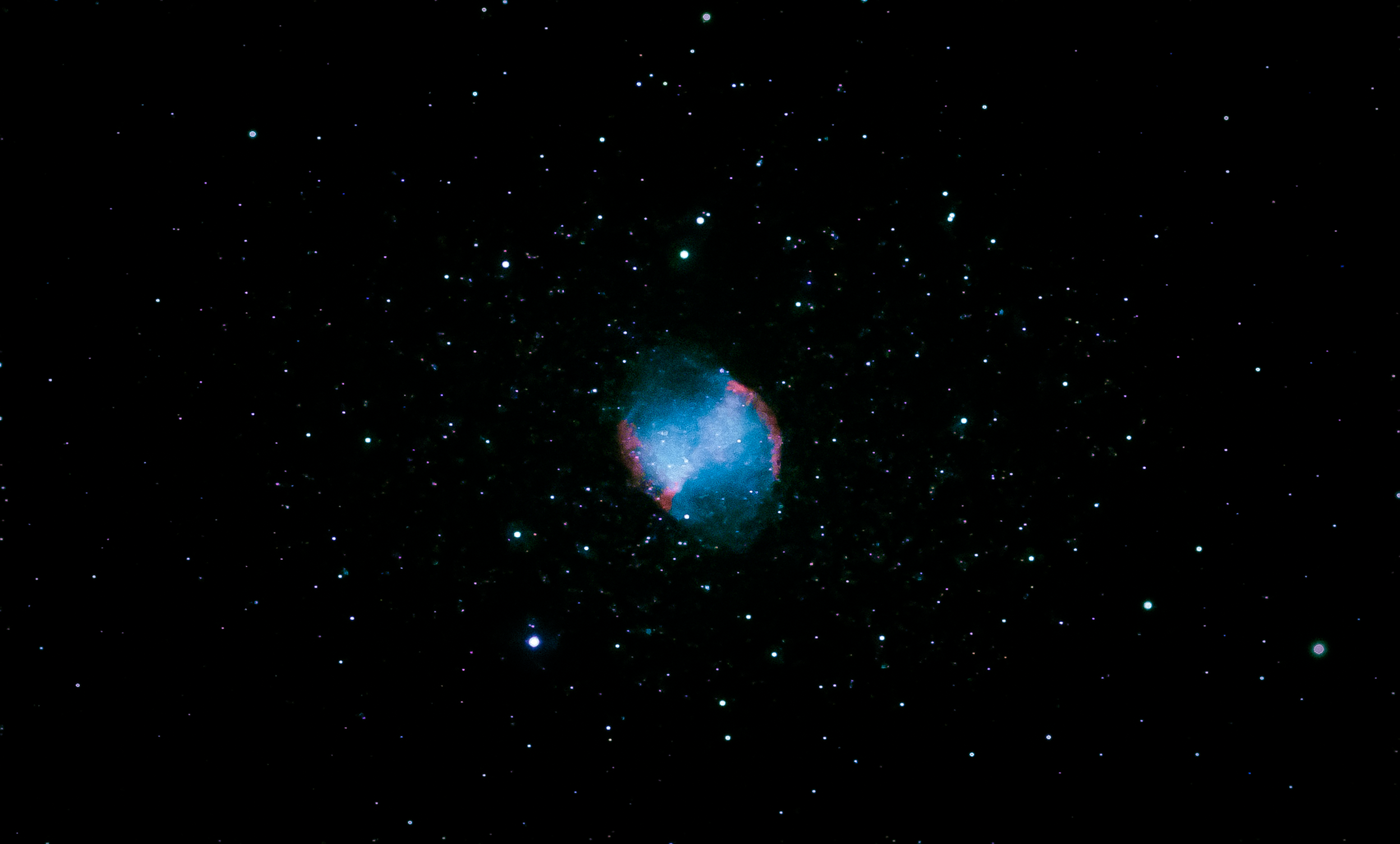 The dumb bell nebula